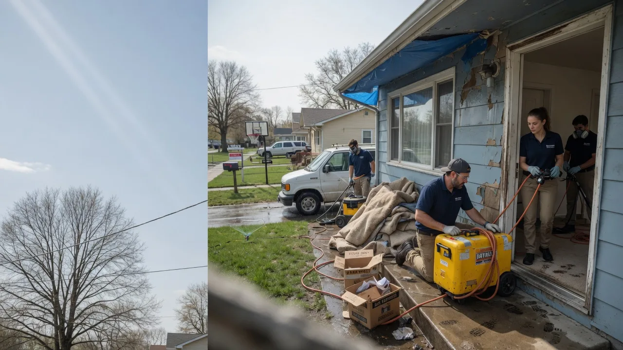 Basement Flood Cleanup in Spring House, PA near me